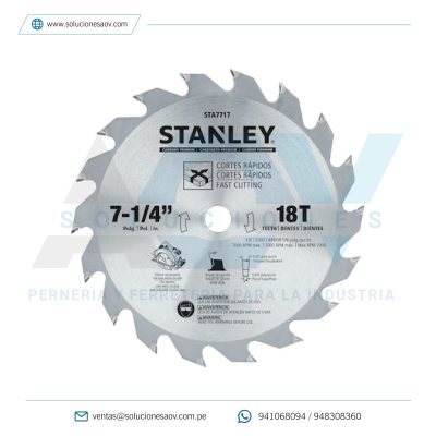 Disco de Sierra 7-1/4 18T-Carded