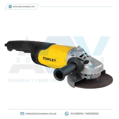 Esmeril Angular Profesional 7″ 2200W Stanley
