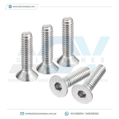 Perno Socket Cab Avellana Pulgada AC INUX 304