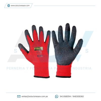 Guante Multiflex Látex Rojo