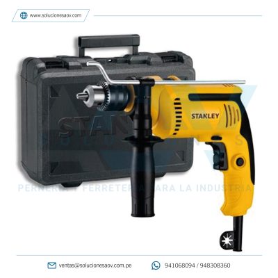 Taladro Percutor 1/2″ 700 W 2900 Rpm con Maleta Stanley SDH700K-B2