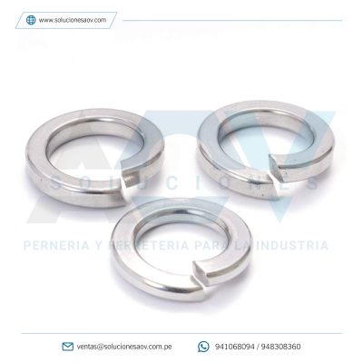 Arandela partida UNC pulgadas acero inoxidable 304
