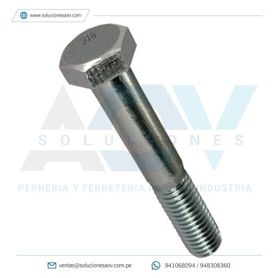 Perno Hexagonal Metrico RC AC INOX 316