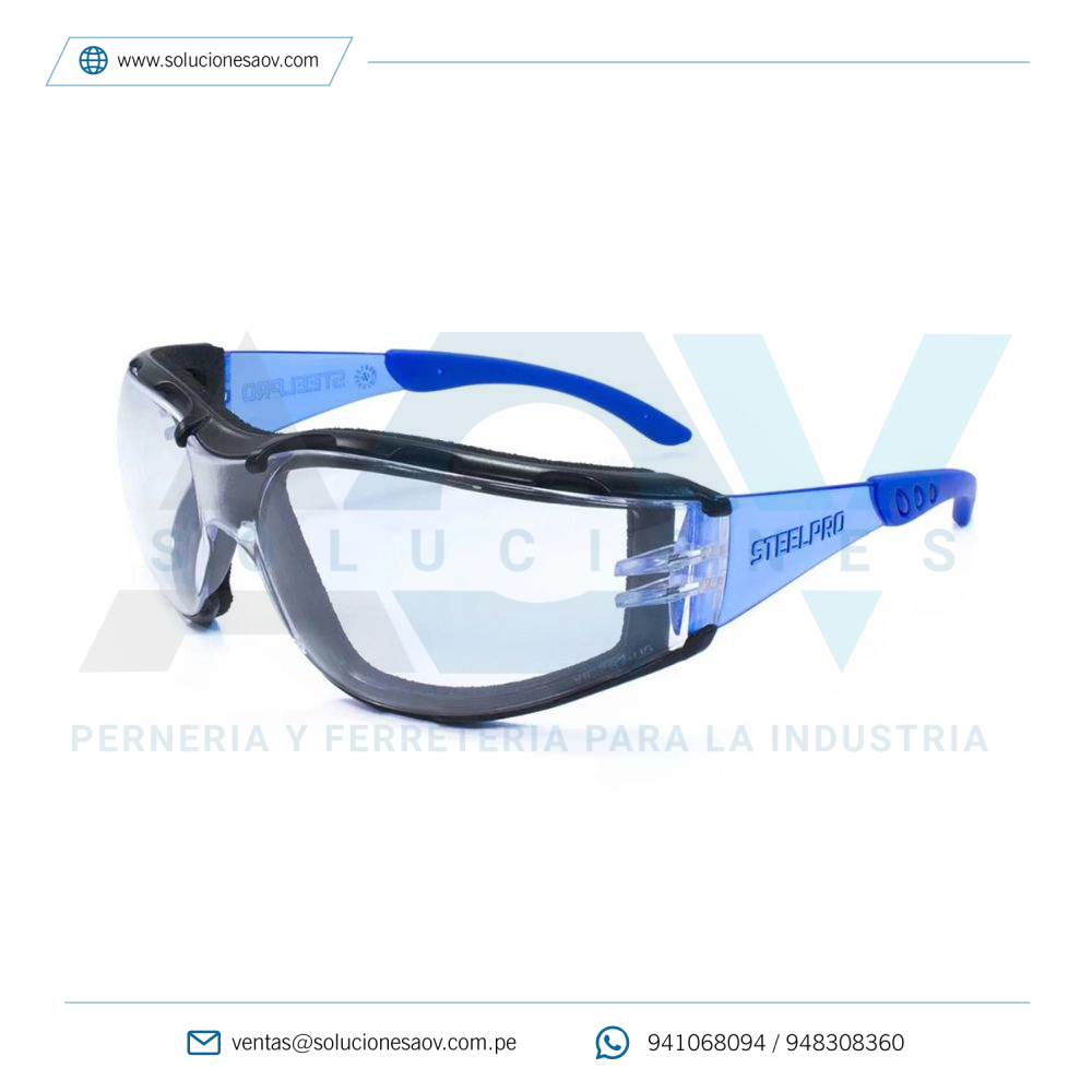 Lente de Seguridad Spyflex Plus A/F Claro Steelpro