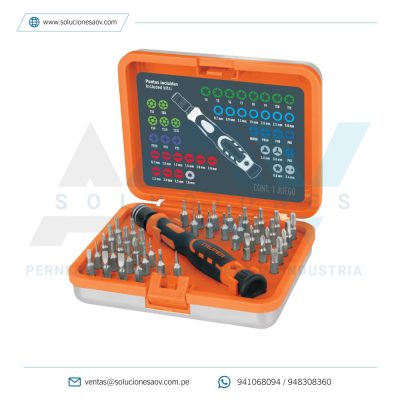 Desarmador de Joyero con 42 Puntas Truper 14163