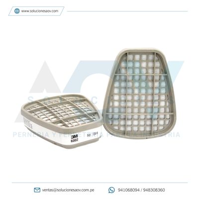 Cartucho Gas Ácido 3M 6002