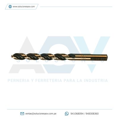 Broca HSS 11/32″ Trugold para metal, Truper, 11146