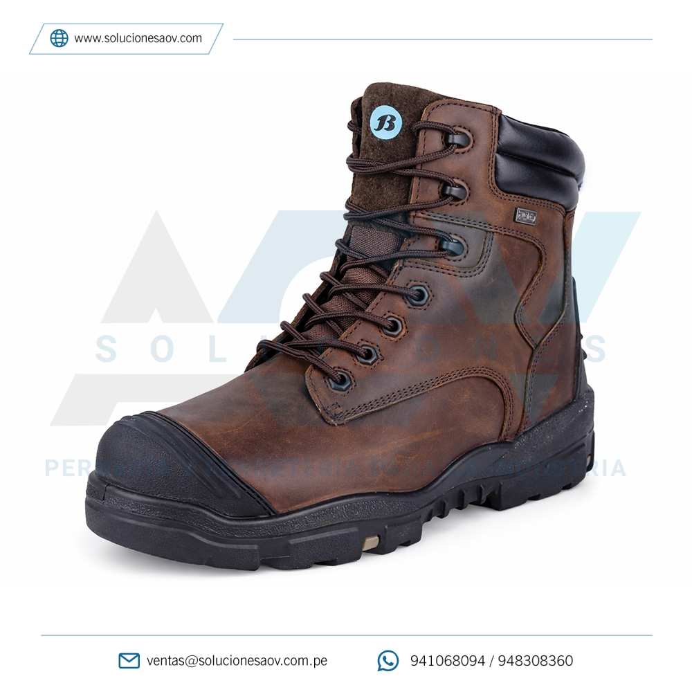 Bota de seguridad Longreach Brown de la marca BATA