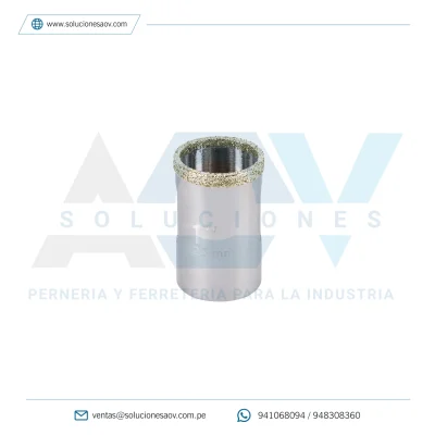 Brocasierra diamante 1″ borde continuo, Truper, 17126