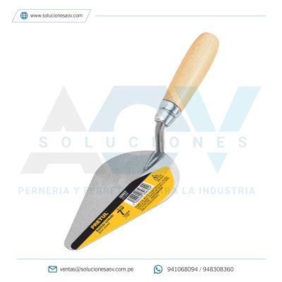 Cuchara para albañil, 7″, Truper, 20607