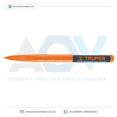 Cuña para concreto de 3/4″, Truper, 13050