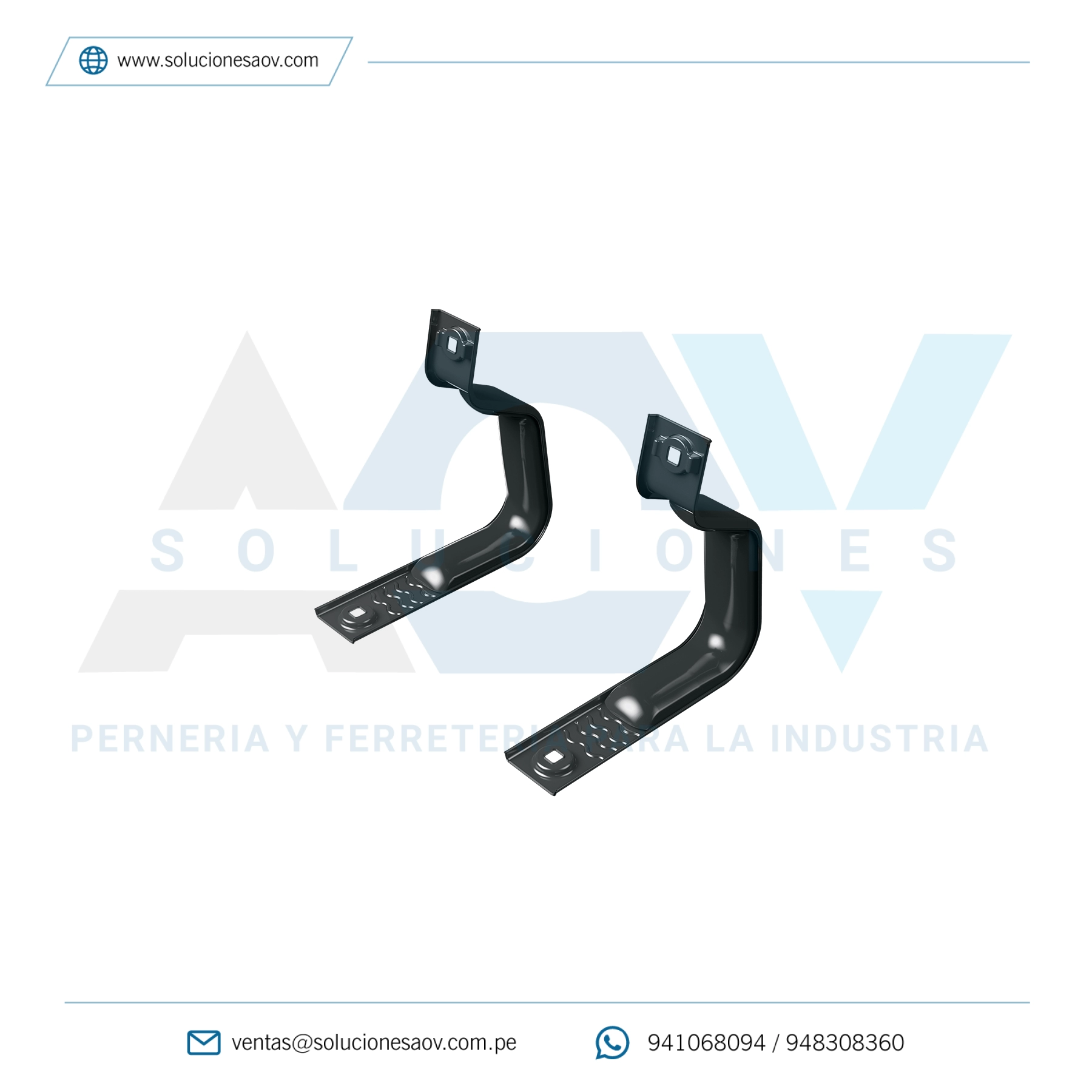 2 estabilizadores calibre 15 p/carretillas Truper, 100153