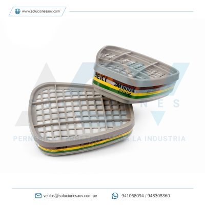 Filtro para gases y vapores, ABEK1, 6059 3M