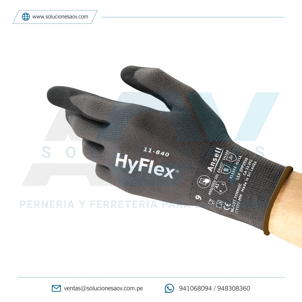 Guantes Ansell Hyflex 11-840