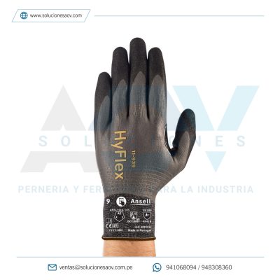 Guantes De Seguridad, Ansell Hyflex,11-939