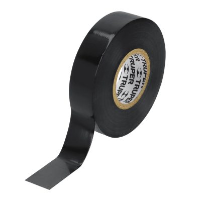 Cinta de aislar de 18 m x 19 mm, negra, Truper, 12500