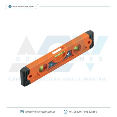Nivel torpedo magnético de 9″, Truper, 11223