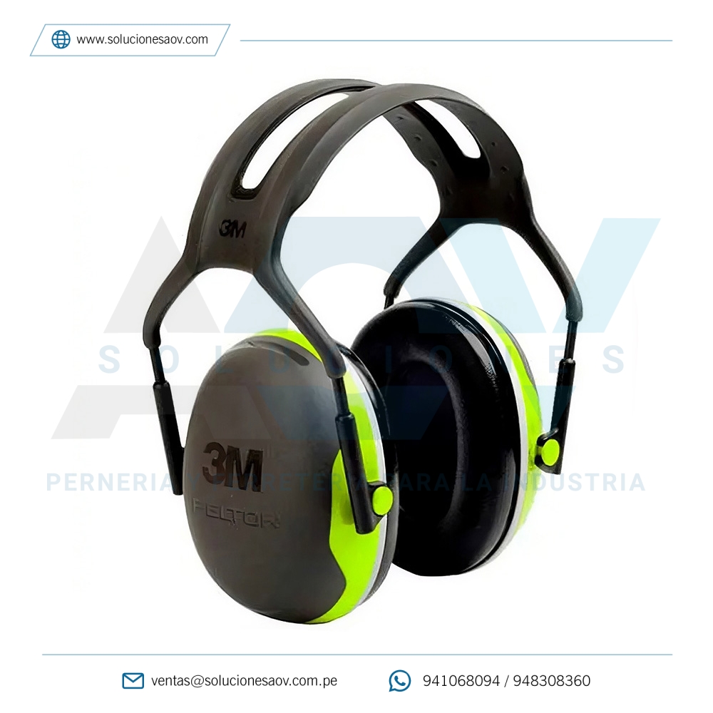 Orejera 3M X4A Serie X con Banda 27