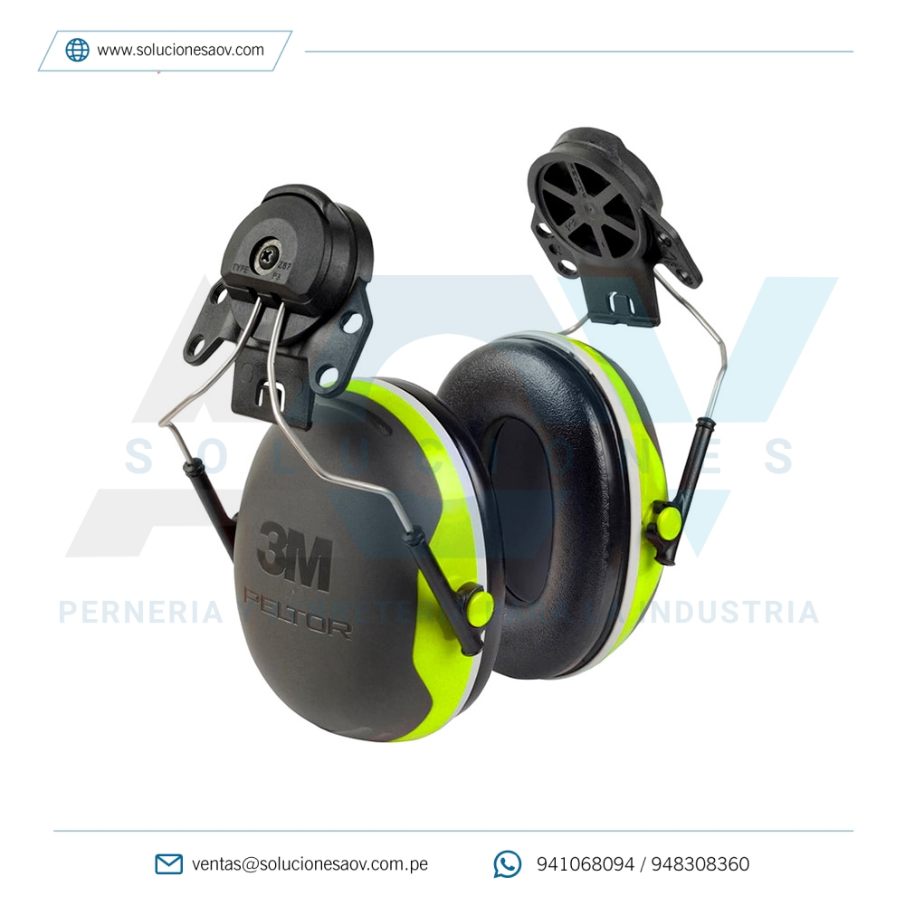 Orejera 3M X4P3E Serie X Adaptable a Casco