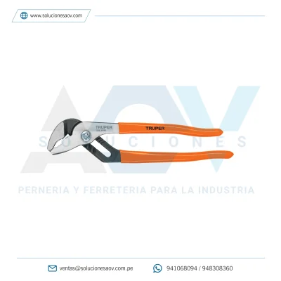 Pinza de extensión 10″ mango de PVC, Truper, 17351