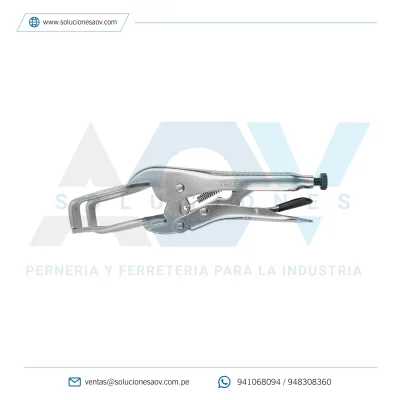 Pinza de presión 9″ soldadora, Truper, 17426