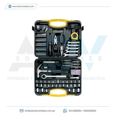 Juego de herramientas, 133 piezas, Petrul, 24223
