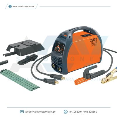 Soldadora inversora 200A, bi-voltaje 127/220V, Truper, 16053