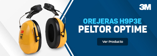 Orejera peltor optime equipo de seguridad industrial AOV