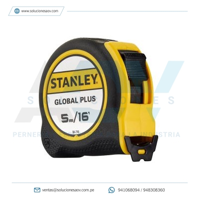 Wincha Cinta Métrica Global Plus Cinta 5M 30-716