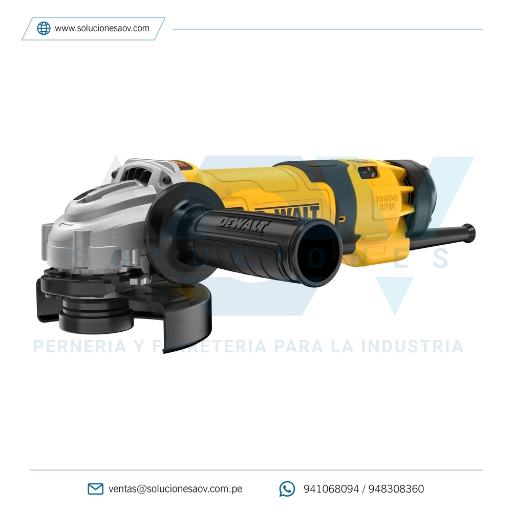Amoladora Angular 5″ 1500W Vel. Variable DeWalt DWE4336-B2