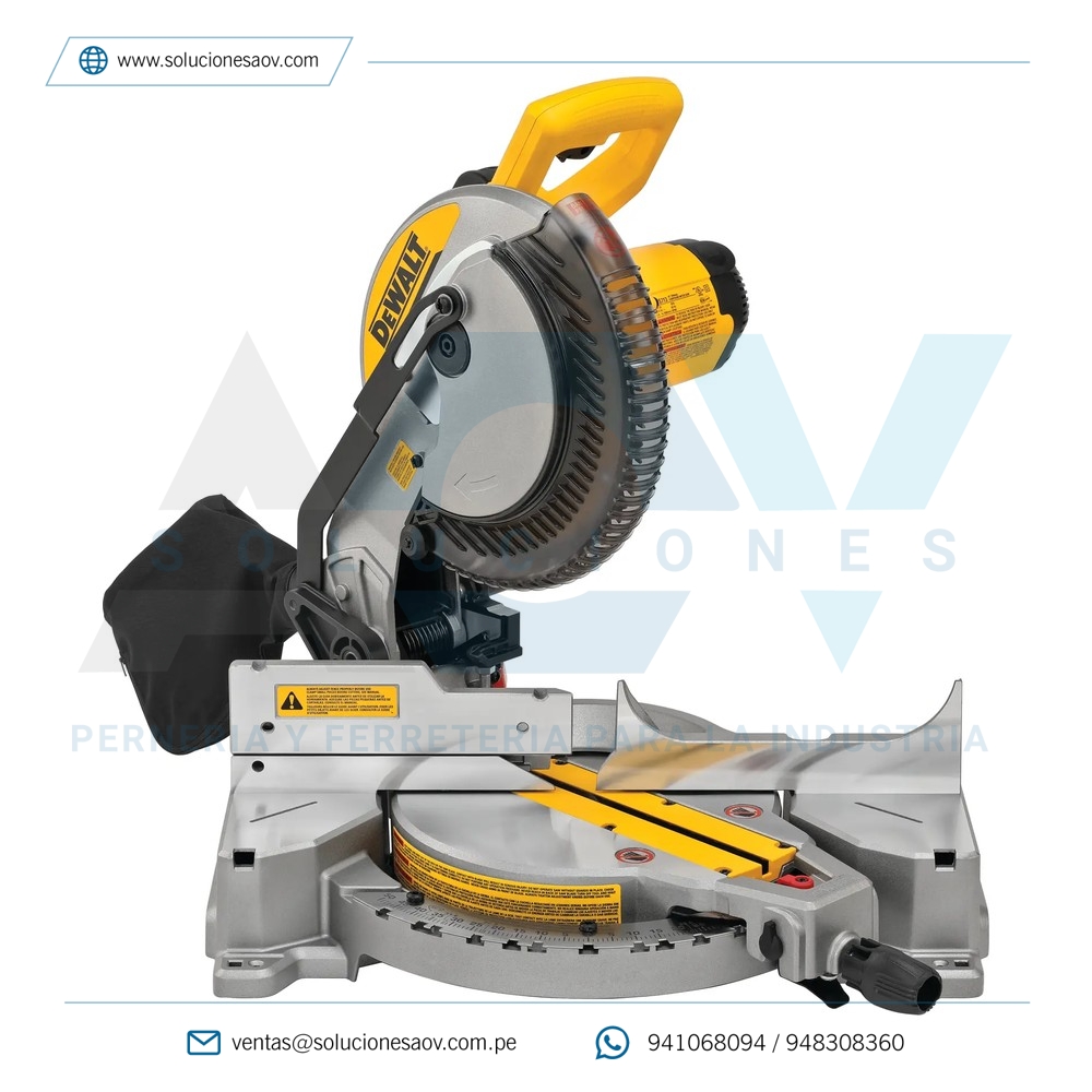 Sierra Ingleteadora 10″ DeWalt DWS713-B2