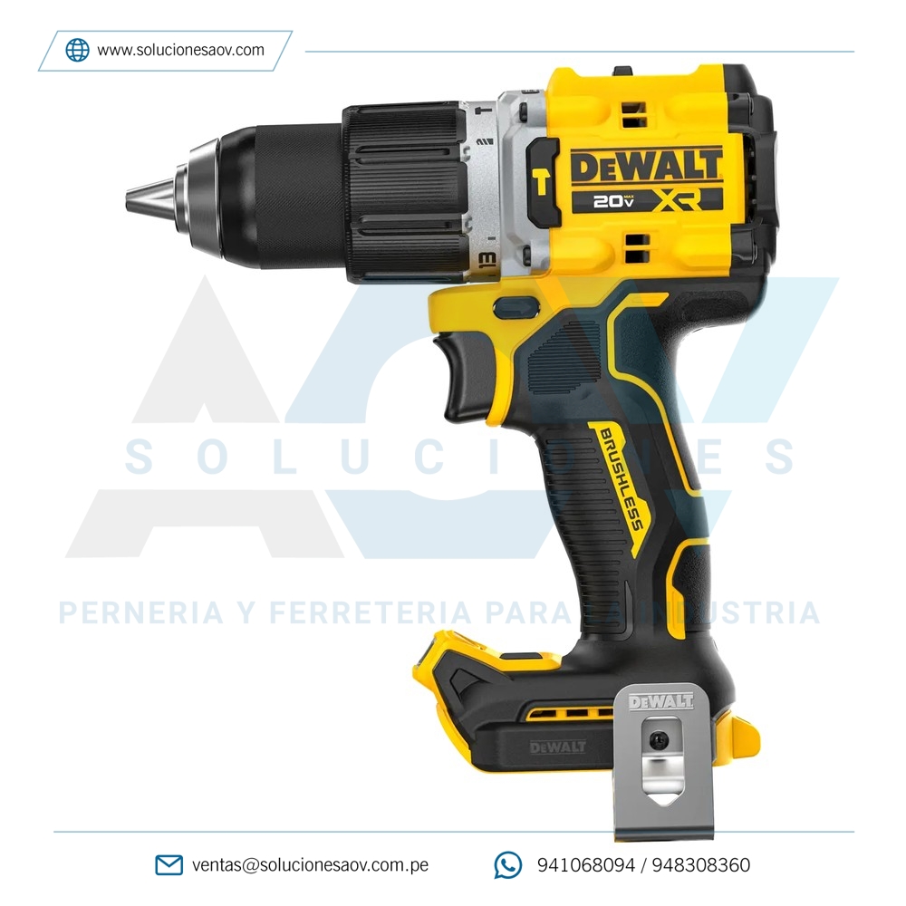 Taladro Percutor 20V XR Solo Herramienta DeWalt DCD806B-B3