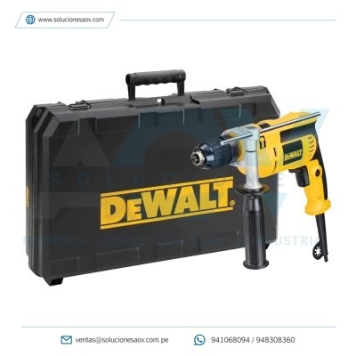 Taladro Percutor Eléctrico 1/2″ DeWalt DWD024K-B2
